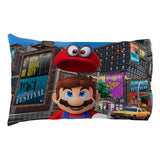 Super Mario Pillow Reversible - Super Mario Taie d'oreiller