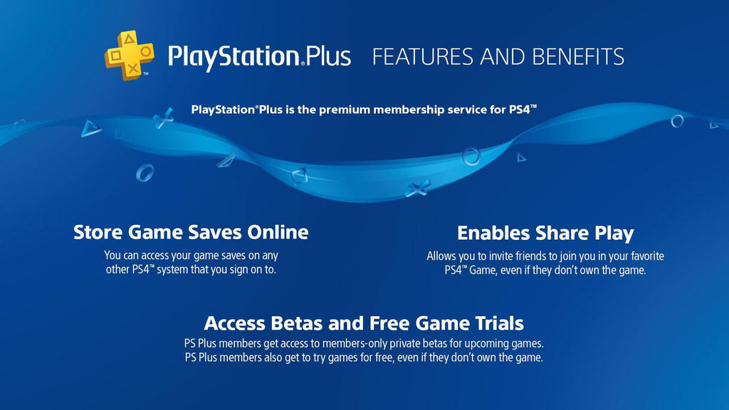 Sony PlayStation PS Plus 3-Month Subscription Membership Card