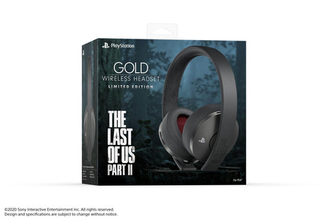 Gold Wireless Headset – The Last of Us Part II Limited Edition (PS4)