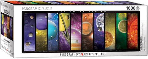 EuroGraphics The Solar System 1000 pcs Panoramic Puzzle