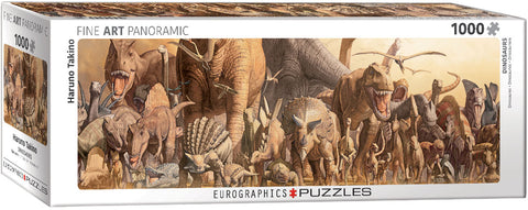 Dinosaurs - 1000 pcs Panoramic Puzzle