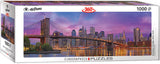 Brooklyn Bridge New York - 1000 pcs Panoramic Puzzle