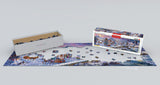 Holiday at the Seaside - 1000 pcs Panoramic Puzzle