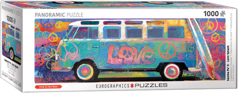 Love Splash - 1000 pcs Panoramic Puzzle