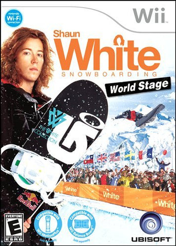 Wii Shaun White Snowboarding World Stage Video Game T784