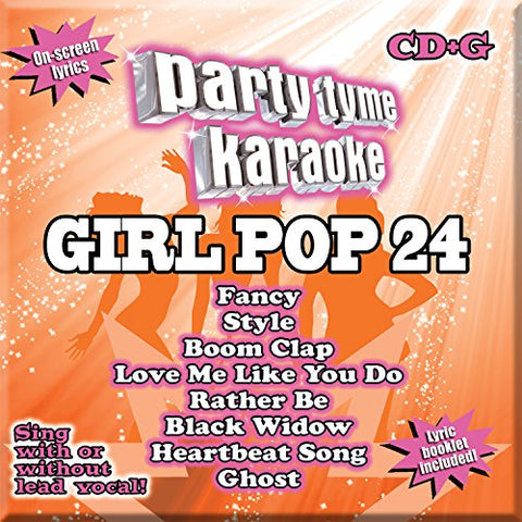 Girl Pop 24 [Audio CD] Sybersound Karaoke