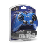 PS2 WIRED CONTROLLER (BLUE) - ARMOR3