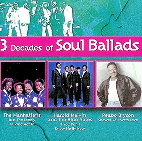 3 Decades of Soul Ballads [Audio CD] [Audio CD]