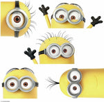 Minions Despicable Me 3 Peeking Minions Giant Peel and Stick Wall Decals by RoomMates, RMK3567GM