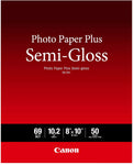 Canon Photo Paper Plus Semi-Gloss 8" x 10" 50 Sheets SG-201 T833