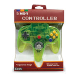 CONTROLLER N64 (TOMEE) CLEAR CYANINE/JUNGLE