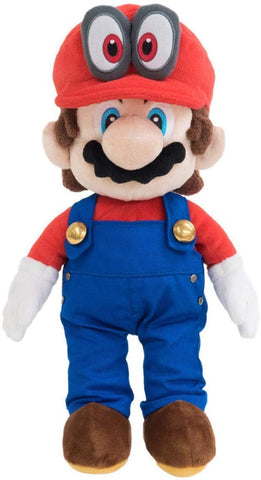 MARIO ODYSSEY PLUSH 16" (WITH REMOVABLE HAT)