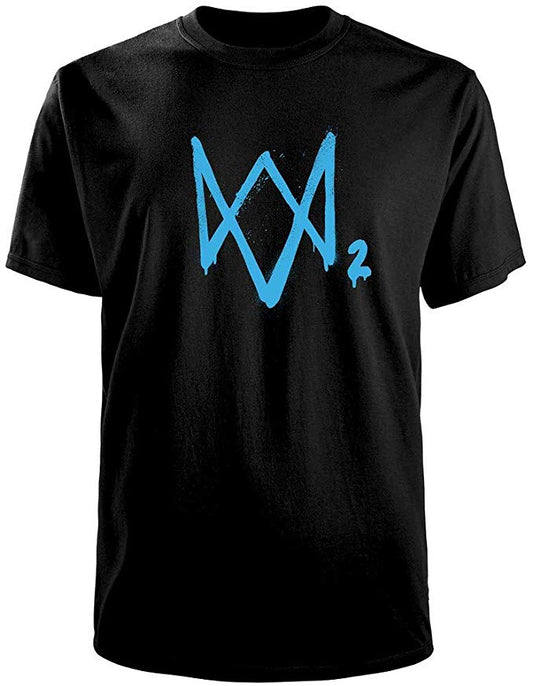 T-Shirt Watch Dogs 2 Target Exclusive Black Ubisoft Product