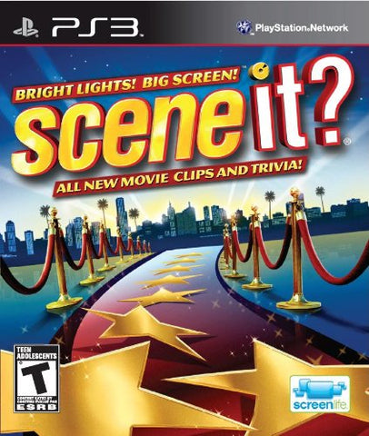 Scene It? Bright Lights! Big Screen! - French only - PlayStation 3 Standard Edition [video game]