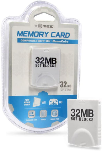 MEMORY CARD GC/Wii 32MB (TOMEE)