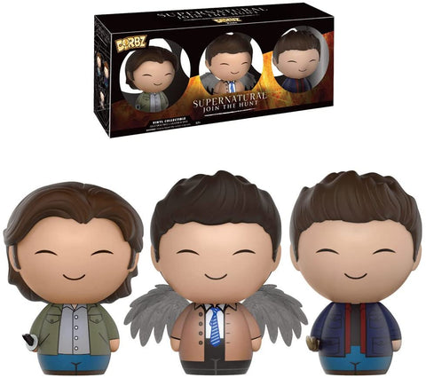 Supernatural 3 Pack Sam Dean Castiel Dorbz Funko T784