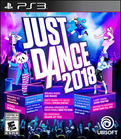 Just Dance 2018 for PlayStation 3 - Standard Edition [video game]