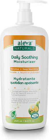 Lot Of 3 Aleva Naturals Daily Soothing Moisturizer Baby Hydratante