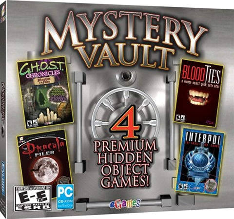 Print Craft Inc Mystery Vault Egames Jewel Case