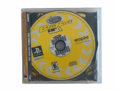 Playstation Big Race Usa Video Game PS1 T1125