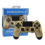 CONTROLLER PS4 WIRELESS BLUETOOTH GOLD (INCL CHARGE CABLE)(GENERIC)