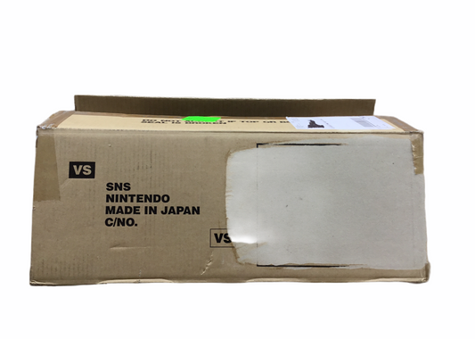Snes Original Vegas Stakes Shipping Box Flatten