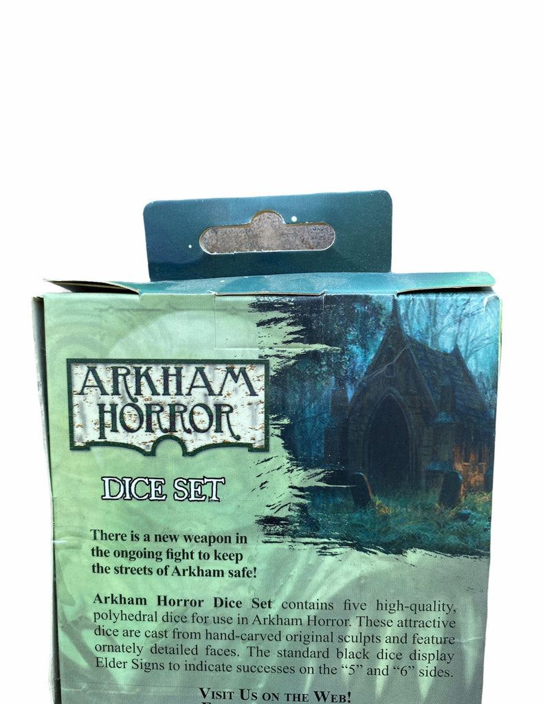 Arkham Horror Board Game Dice Set T1201 Just4Games Arkham Horror Board Game Dice Set T1201 Just4Games