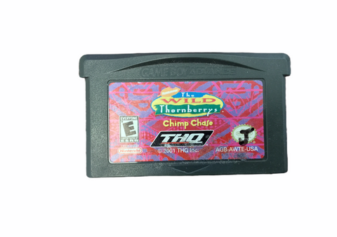 Gameboy Advance The Wild Thornberry Chimp Chase Video Game T833
