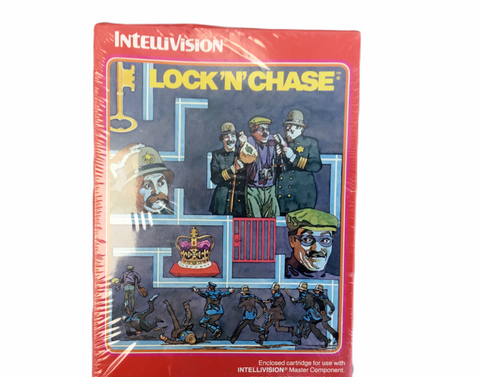 Intellivision Lock N Chase Vintage Retro Video Game T894