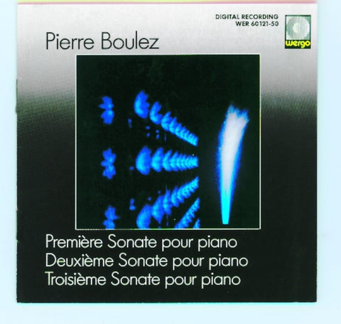 Sonaten Nr. 1-3 fur Klavier [Audio CD] Herbert Henck and Pierre Boulez
