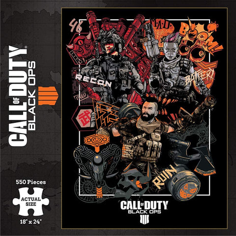 PUZZLE CALL OF DUTY BLACK OPS 4 (SPECIALIST) (550 PCS)