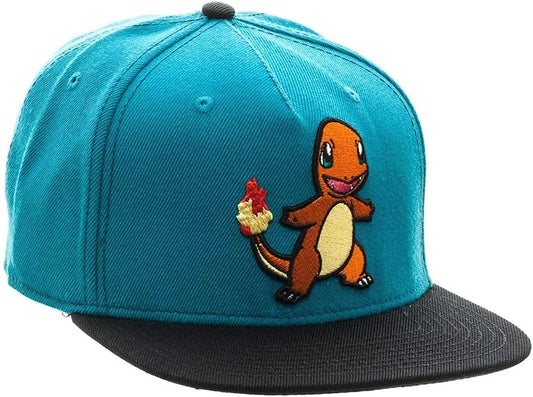 Pokemon Charmander Men Snapback Hat Licensed