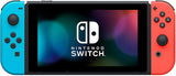 NINTENDO SWITCH CONSOLE BLUE AND RED