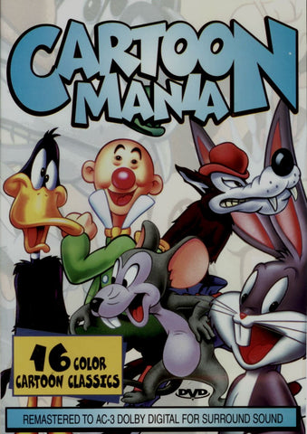 Cartoon Mania: Dvd [DVD]