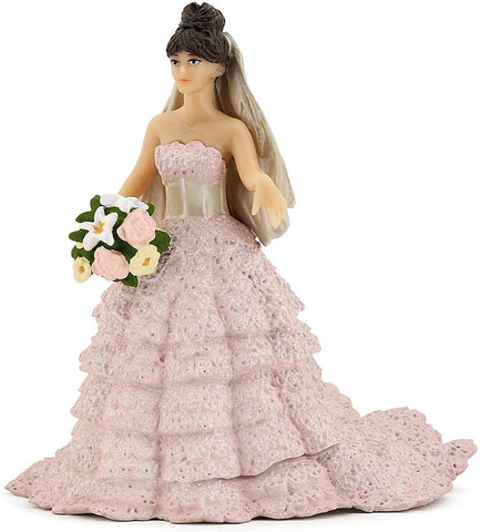 Papo Pink Lace Bride Figurine T828