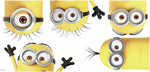 Minions Despicable Me 3 Peeking Minions Giant Peel and Stick Wall Decals by RoomMates, RMK3567GM