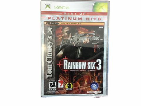 Microsoft Xbox Rainbow Six 3 Platinum Hits Video Game T796