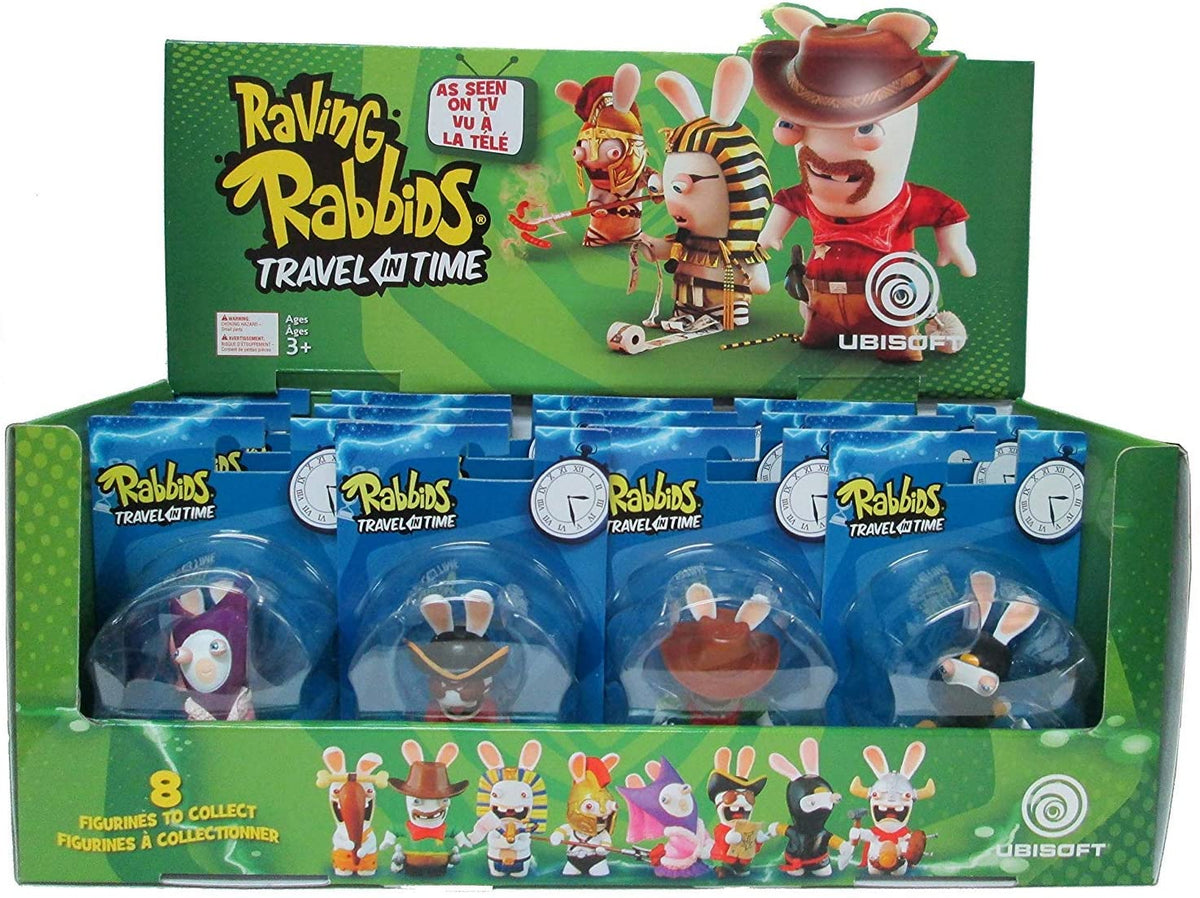 Raving Rabbids Travel in Time 12 - Green Box Assorted Figures
