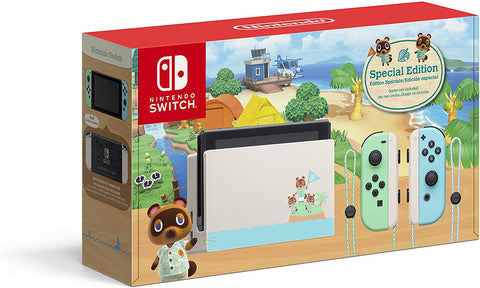 Nintendo Switch Console - Animal Crossing: New Horizons Edition