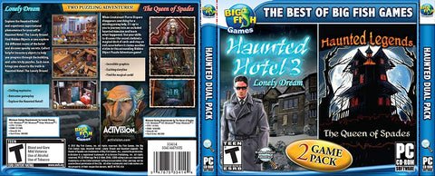 Haunted Hotel 3 Lonely Dream and Haunted Legends The Queen of Spades (2 Game Pack) - PC [video game]