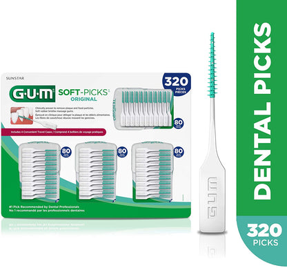 GUM Soft-Picks Original Dental Picks, 320 Count