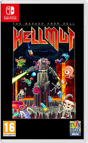 Nintendo Switch Hellmut The Badass from Hell Video Game