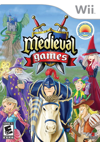Wii Medieval Games Video Game T796