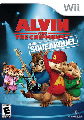 Wii Alvin And The Chipmunks The Squeakquel T796