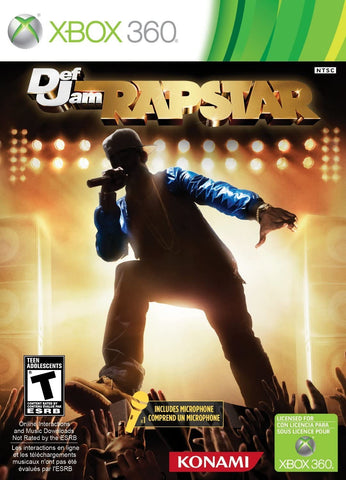 Xbox 360 Def Jam Rapstar Video Game New