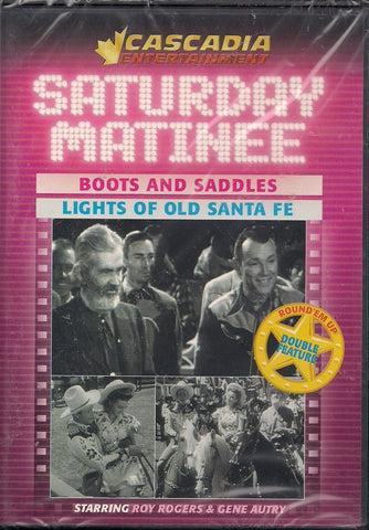 Saturday Matinee - Double Feature - Boots & Saddles / Light of Old Santa Fe [DVD]