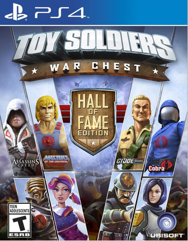 PS4 Toy Soldiers War Chest Hall Of Fame Edition Video Game T780