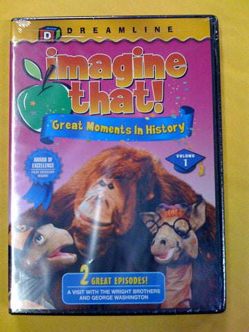 Imagine That, Vol. 1: Great Moments in History [DVD]