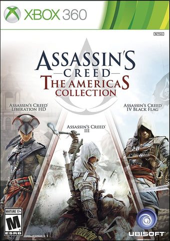 Xbox 360 Assassins Creed The Americas Collection Video Game