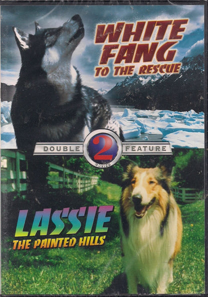 White Fang to the Rescue & Lassie The Painted Hills DVD [VHS Tape]